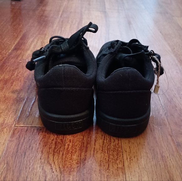 NEW Black Billy Goat Kids Boys Zipper & Lace-Up CS Sneaker Low 10 - Picture 14 of 16